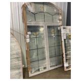 Pellaï¿½ Gray Arch Top Casement Window Unit