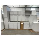 13Pc 30" Shaker Kitchen Set in Mod Gray