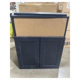 21" x 26" Shaker Wall Cabinet in Navy Blue