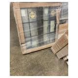 Pellaï¿½ Black Twin Casement Window Unit