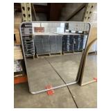 30" x 36" Evermore Mirror with Silver Frame