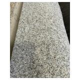 12 x 29 White and Blue Plush Carpet x 348SF