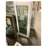 47.5" x 17.5" White Vinyl Fixed Window