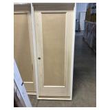 30" x 77" RH Poplar 1-Panel Interior Door