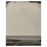 61-1/4" x 85-1/4" White Shower Panel Sheet x 35