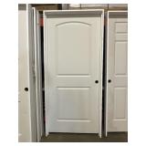 36" x 80" LH 2-Panel Arch-Top MDF Interior Door