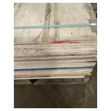Pallet of 38" x 48" O.S.B. and Plywood Sheets