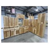 15Pc 36" Silvercreek Hickory Shaker Kitchen