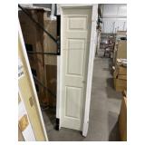18" x 80" LH 3-Panel MDF Interior Door in Tan