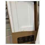 20" x 80" MDF White Slab Door x 2