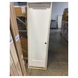 30" x 80" LH Primed MDF 1-Panel Interior Door