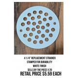 (20) 4-1/4" Replacement Strainer