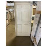 36" x 80" RH Primed 6-Panel Interior Door