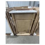 Aberdeen 24" Antique Oak Vanity W/ Top
