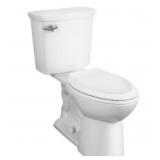 American Standard Vormax Elongated White Toilet x2