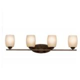 Kichler old bronze 4 light vanity fixture Kichler old bronze 4 light vanity fixture