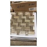 Birch mosaic tile 10mm thick by the sq. Ft. Birch mosaic tile 10mm thick by the sq. Ft.
