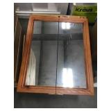 Two Door Mirrored Medicine Cabinet