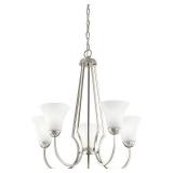 Kichler 48111NI Brushed Nickel 5 Light Chandelier