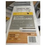 Cadet electric baseboard heater x2