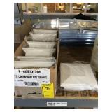 Freedom Contemporary White post top