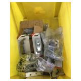 Box of misc metal hardware