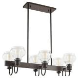 KICHLER 48101ORZ 6 BULB CHANDILER BRONZE