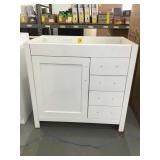 36 Inch White Vanity