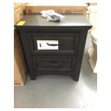 2 Drawer Side Cabinet Display