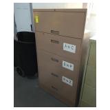 Pink Filing Cabinet.