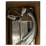 Widespread two handle lavatory faucet