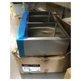 Kraus farmhouse double bowl kitchen sink.