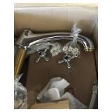Roman tub faucet