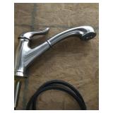 Elkay single handle pull out kitchen faucet
