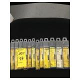 Irwin black oxide high speed bits x 12
