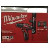 Milwaukee Drill and radio combo