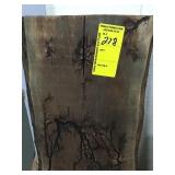 Decorative wood slab