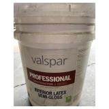 Valspar Semi Gloss paint - 5 gallon bucket x 2