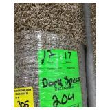 Carpet by the sq ft x 204