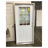 36" LH Nine Light Exterior Door