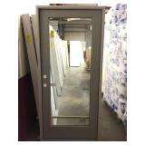 36"  RH Wood Exterior Full View Door