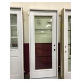 32" LH Exterior Full View Glass Door