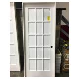 32" LH Interior 15 Light Door
