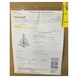 Kichler 15 Light Brushed Nickel Chandelier
