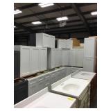 36" Silvercreek Shaker White Kitchen