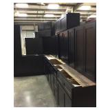 30" Silvercreek Espresso Kitchen Set