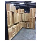 42" Silvercreek Shaker Hickory Kitchen