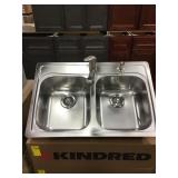 Kindred Double Bowl Stainless Sink