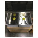 Double Bowl Undermount Stainless Sink