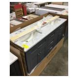 60" Double Bowl Vanity w/ Top